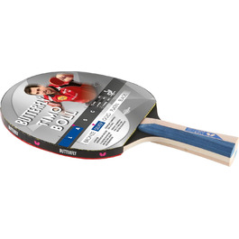 Накладка Butterfly Timo Boll Silver для настільного тенісу, ITTF сертифікат, анатомічна ручка, для амбітних гравців, преміум якість