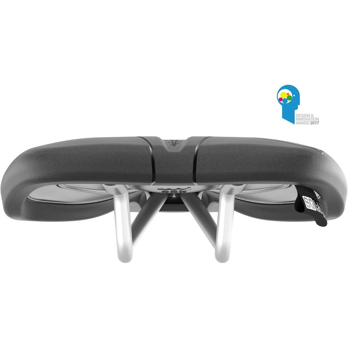 Велосипедне сідло SQlab 611 Ergowave CrMo для MTB, чорне, 13 см