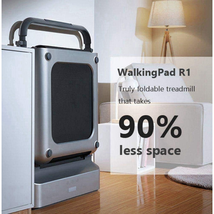 Бігова доріжка Walking Pad R1 для дорослих, чорна/сіра, XL