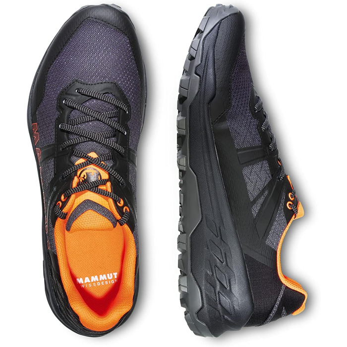 Черевики чоловічі Mammut Sertig II Low GTX 46 EU Black Vibrant Orange