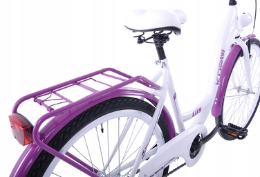 Міський велосипед Kozbike 26K36-S1CZ/KM/W, рама 18 дюймів, колеса 26