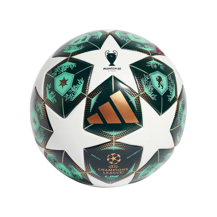 М'яч футбольний adidas Performance UCL Final München 2025 League 350г Зелений