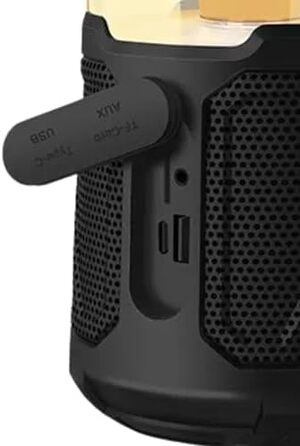 Портативна Bluetooth Колонка Universum BT 300 з LED-ліхтарем та Powerbank - 20W, SD-карта, AUX, 10000mAh, 2300 LUX, вологостійка