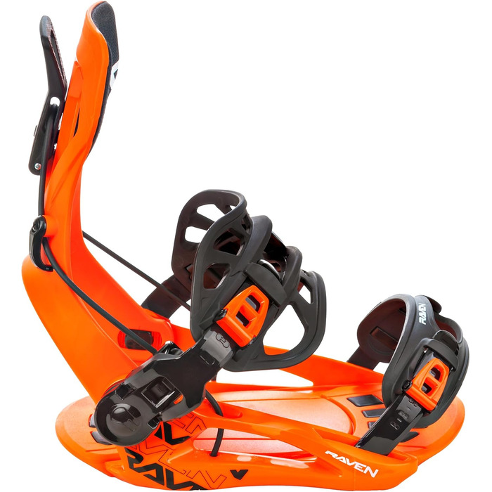 Сноуборд-сет Raven: сноуборд Barracuda Carbon Orange + кріплення Fastec FT360 147см + кріплення FT360 Orange M