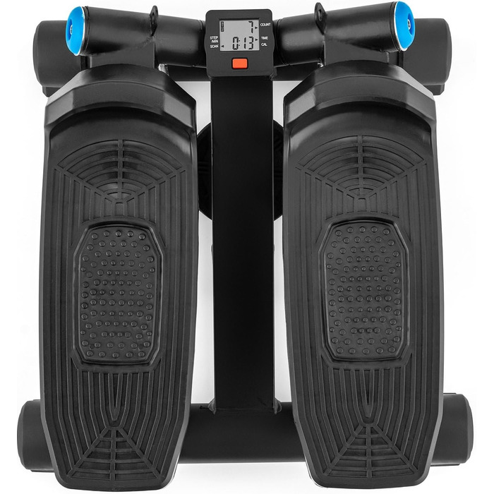Степпер Gymtek XST250 з ручками та еспандерами, LCD, лічильник кроків і калорій – тренажер для фітнесу, пілатесу та домашніх тренувань