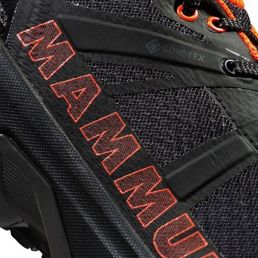 Черевики чоловічі Mammut Sertig II Low GTX 46 EU Black Vibrant Orange