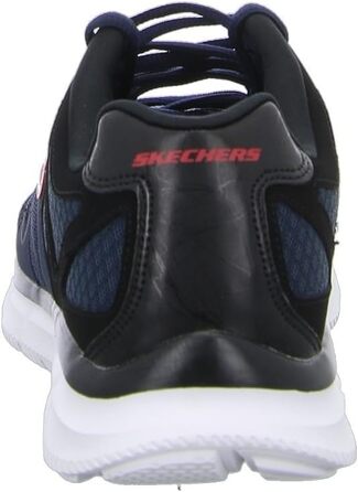 Чоловічі черевики Skechers Verse Flash Point Oxford Navy Black, 41 EU