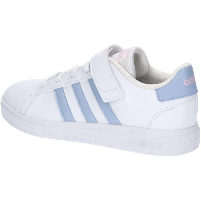 Кросівки Adidas Grand Court C для дітей (34 EU) – Білий, Синій, Рожевий
