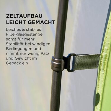 Намет Coleman Coastline 3 Plus: 3-місний сімейний намет для кемпінгу