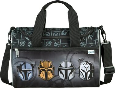 Спортивна сумка Scooli для дітей унісекс, чорна, 23 x 35 x 16 см