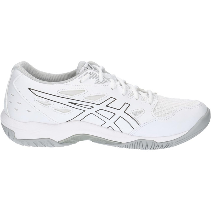 Кросівки жіночі ASICS Gel-Rocket 11, білий/сріблястий, 39.5 EU