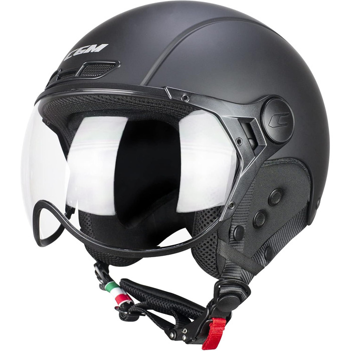 Гірськолижний шолом CGM EBI для дорослих, унісекс, матовий чорний, XL (60 см)