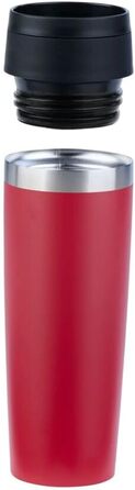 Термокухоль Emsa Classic N2023850 з кришкою 360°, 0.5 л, нержавіюча сталь, порошкове покриття, Petrol Blau