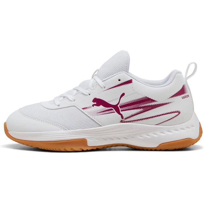 Дитячі кросівки PUMA Varion II Jr для залу (indoor) - 37 EU, білий/ягідний