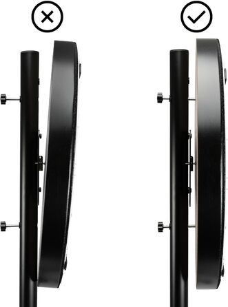 Професійна стійка для дартсу KOTO Heavy Duty, регульована висота 120-190 см, ширина 90 см, 4 кг, складана, для сисалевих і електронних мішеней