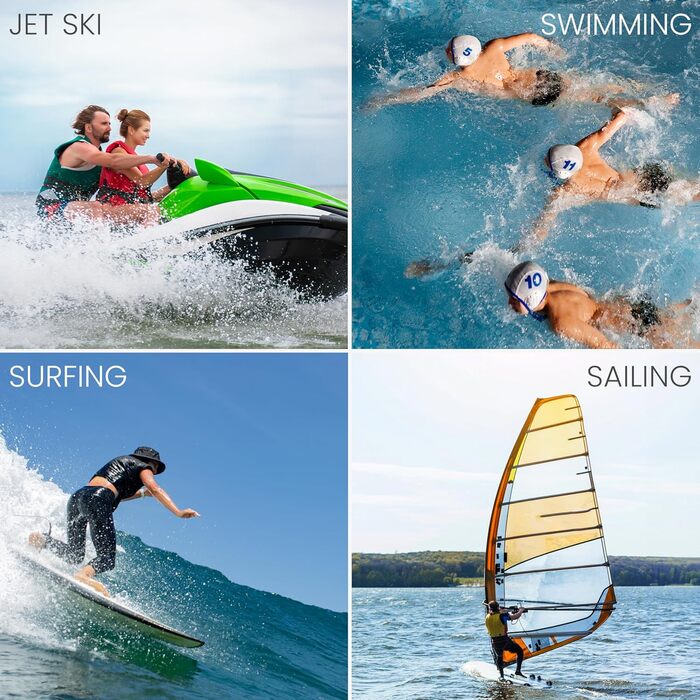 Окуляри для плавання з UV-захистом та антизапарюючим покриттям для дорослих, з чохлом. Не протікають, регульовані силіконові ремінці. Окуляри для плавання для жінок, чоловіків, підлітків