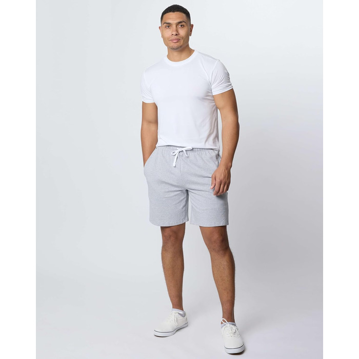 Чоловічий комплект з 3 шкарпеток Real Essentials: бавовна, 22.9 см, French Terry, лаунж-модель з кишенями (доступні розміри Big & Tall), спортивний стиль, S, комплект 1