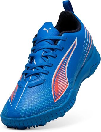 Дитячі футбольні бутси PUMA Ultra 6 Play TT Jr - блакитно-біло-червоні (35 EU)