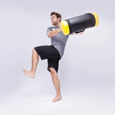 Фітнес мішок Power Bag Carolous 5-30 кг для функціонального тренування, силових і кардіо вправ, нейлонова оболонка з посиленими швами