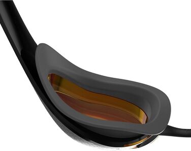 Універсальні окуляри для плавання Speedo Fastskin Pure Focus, антифог, для змагань, чорні/сірі/золоті