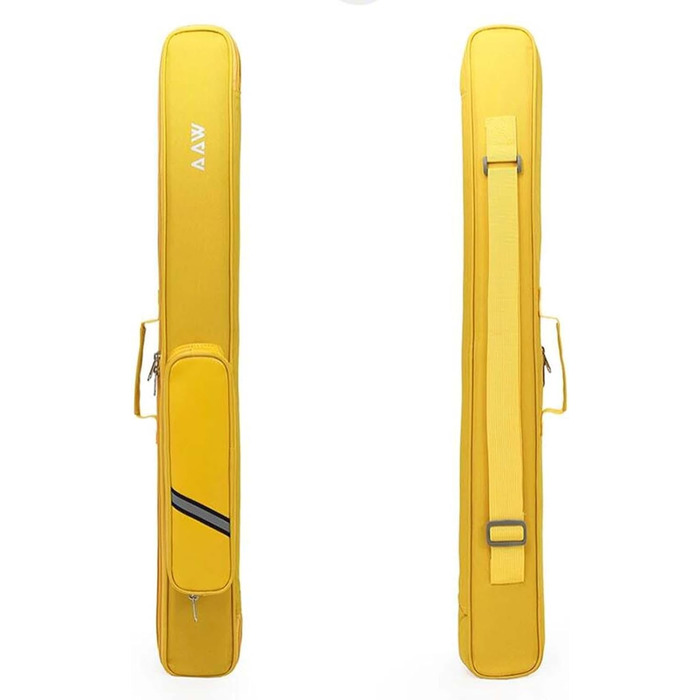 Чохол для кия (біліардний/снукерний) Harilla, сумка для транспортування, з блискавкою, жовтий