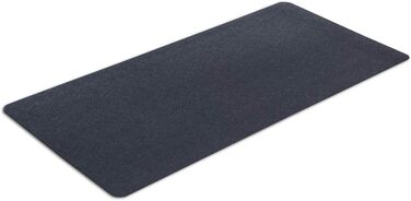 Килимок MotionTex для тренажерів, підлоговий захист 61×121,9 см, чорний, для велотренажера, бігової доріжки, домашнього спортзалу