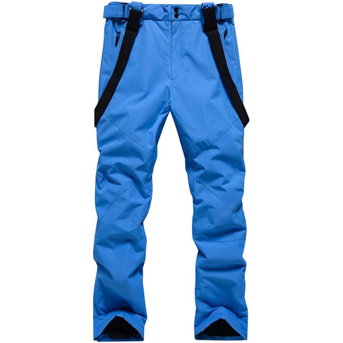 Чоловічий комплект гірськолижний: куртка та штани HOTIAN. Водонепроникний, вітронепроникний комплект для сноубордингу та катання на лижах. Колір: синій+синій