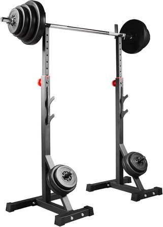 Стійки для гантелей і штанги Train Hard, сертифіковані за EN 957, пара