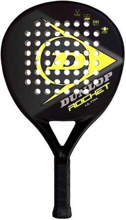 Ракетка для паделу Dunlop Rocket, жовта, для гри в падел