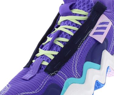 Кросівки Adidas Damen Ausstellung B Mid Basketball – жіночі баскетбольні кросівки (41 1/3 EU, фіолетово-темно-синій)