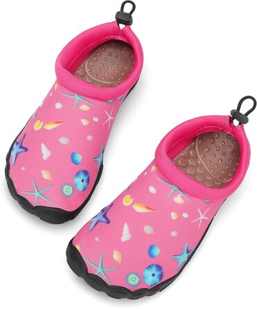 Дитячі шкарпетки-капці для плавання Mishansha: дихаючі, швидковисихаючі, антиковзкі, розмір 24-35, блакитний/рожевий