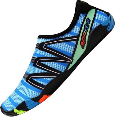 Водні черевики для жінок та чоловіків Tolaler: товсті, неслизькі, швидковисихаючі, міцні та довговічні для пляжу, подорожей, плавання (36 EU, A 01)