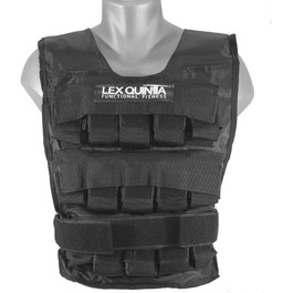 Жилет-обважнювач Lex Quinta Heavy Duty 15 кг з чавунними вантажами для тренувань