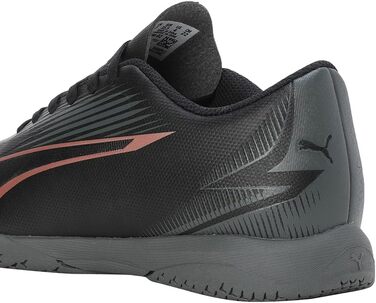 Дитячі футбольні бутси PUMA Ultra Play It Jr для гри в футбол (36 EU, Puma Black Copper Rose)