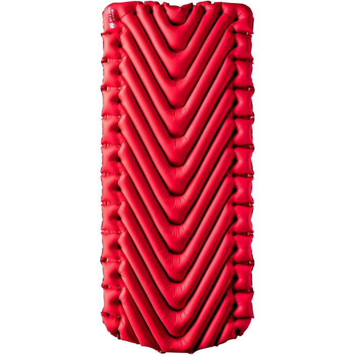 Каремат Klymit Static V Luxe широкий (76 см) для кемпінгу, туризму та рюкзаків, ізольований, 198 x 76 x 7.6 см