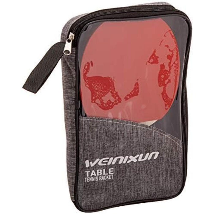 Набір для настільного тенісу RTMAXCO: 2 ракетки, 6 м'ячів, сітка, сумка. Професійний набір для настільного тенісу