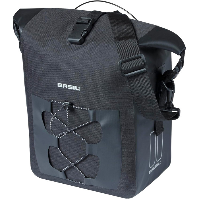 Велосумка Basil Navigator Storm Mik 13 л, водонепроникна, 24x14x34 см