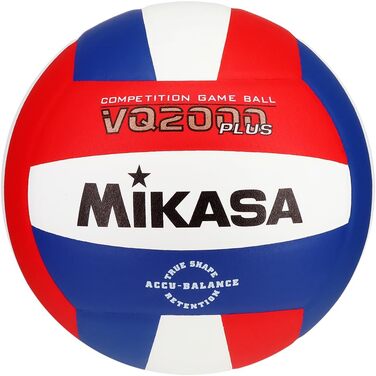 Волейбольний м'яч Mikasa VQ2000 Micro Cell – червоний, білий, синій
