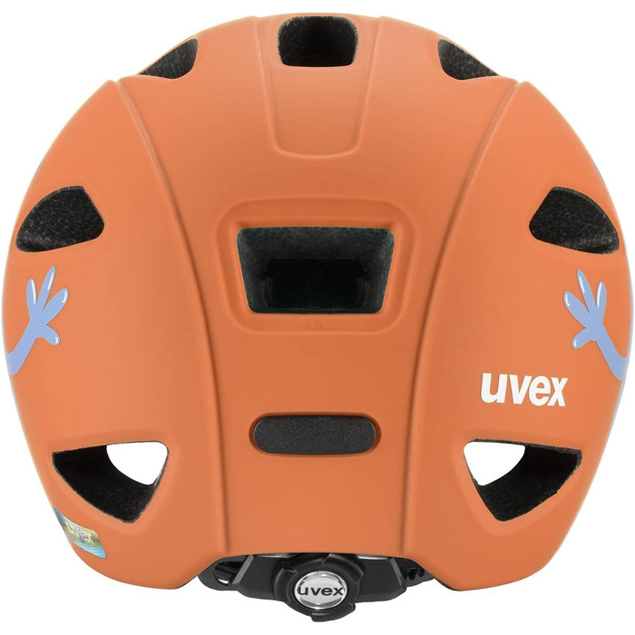 Дитячий велосипедний шолом uvex OYO Style, легкий, з боковим захистом, регульований розмір, monster papaya matt, 45-50 см