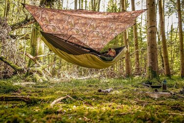 Гамак Amazonas Ultra-Light Moskito-Traveller Quilted з утеплювачем (+5°C) 2.75x1.4м, вага 0.95кг, до 200кг