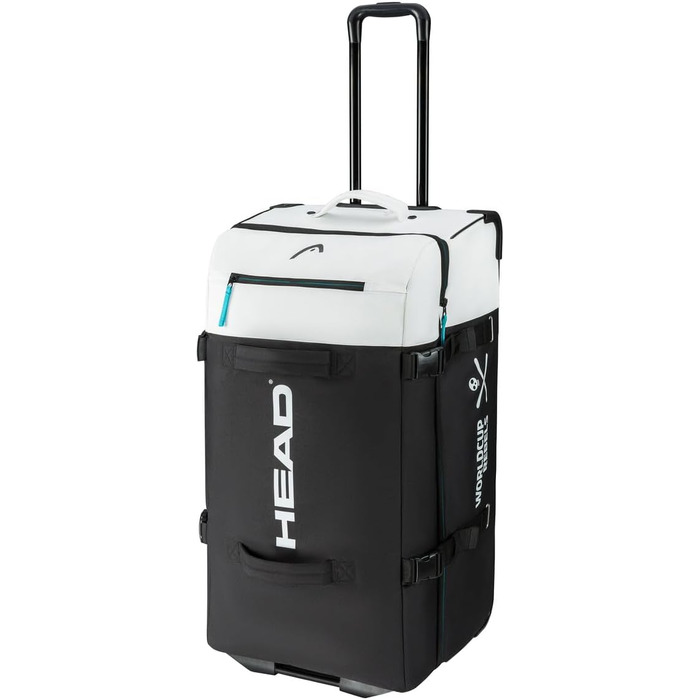 Сумка для лиж HEAD Rebels Travelbag, 120 л, чорний/білий, EU