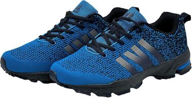 Кросівки спортивні чоловічі та жіночі для бігу та залу Sneaker сині (45 EU)