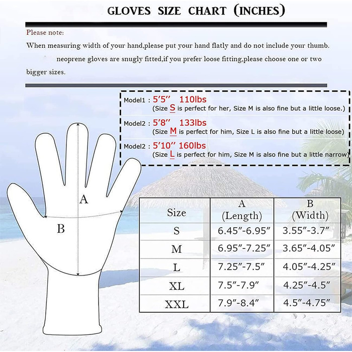Неопренові рукавички 5 мм, гнучкі, з регульованим поясом, для снорклінгу, дайвінгу, серфінгу, каякінгу, рафтингу