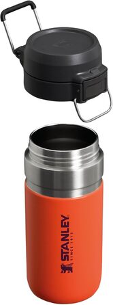 Термос пляшка Stanley Quick Flip із нержавіючої сталі, з кришкою-дозатором, зберігає холод до 7+ годин, без BPA, не протікає, підходить для миття в посудомийній машині