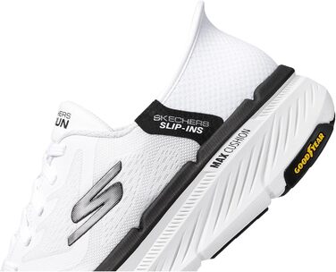 Чоловічі сліпони Skechers Max Cushioning Premier 2.0 Ascendant II, 41 EU, білий/чорний
