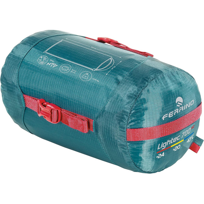 Спальний мішок Ferrino Lightech Unisex, зелений, 700г