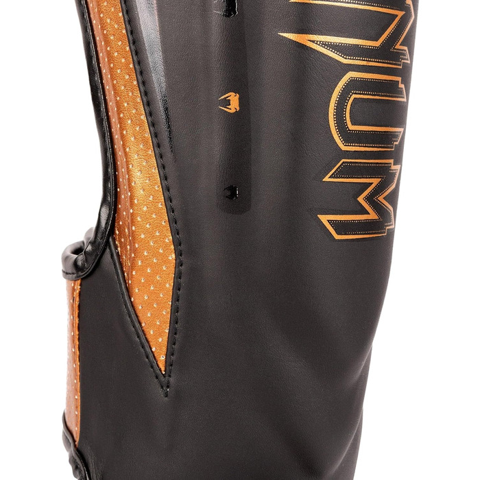 Захист гомілки Venum Elite Evo чорний/бронзовий, розмір L