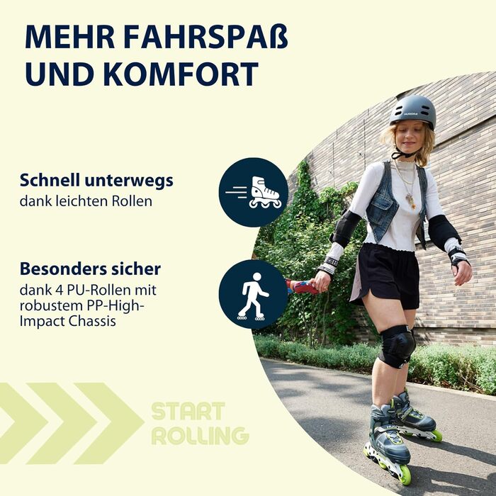 Інлайнери Hudora Mia/Leon - роликові ковзани для дітей та дорослих, регульовані, кольори та розміри 33-36