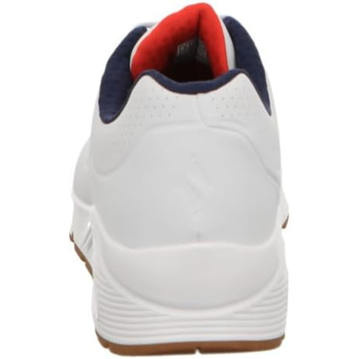 Чоловічі кросівки Skechers Uno Stand On Air, білий, синій, червоний, 42 EU
