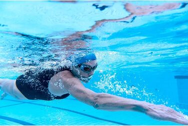 Окуляри для плавання Zoggs Predator Flex Polarized (чорно-зелені) – для відкритих вод, антизапітні, зручні, унісекс